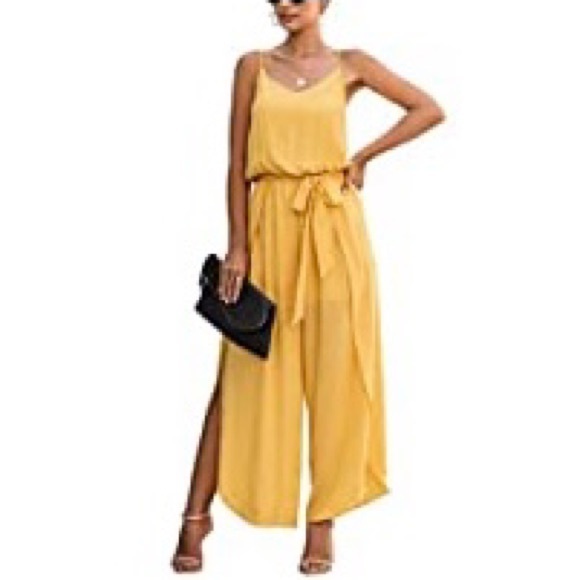 Amazon Pants - Yellow Romper